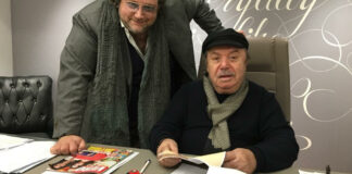 Lino Banfi visita la sede AdMaiora di Trani