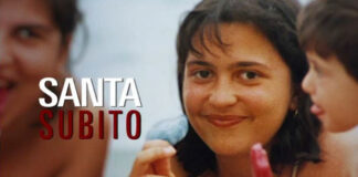 Proiezione del docufilm “Santa Subito” di Alessandro Piva questa sera a Trani
