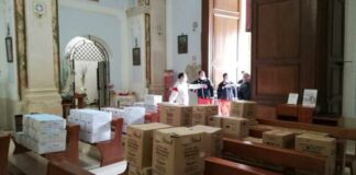 Coronavirus, a Trani nuovi alimenti a disposizione di 7 parrocchie e 2 associazioni