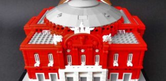 Il Petruzzelli ricostruito in mattoncini Lego, l’iniziativa dell’architetto tranese Paolo Tupputi