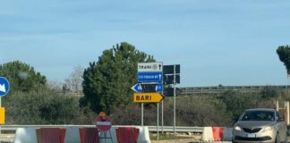 Lavori di ANAS a Trani Sud, varco chiuso tutta la settimana