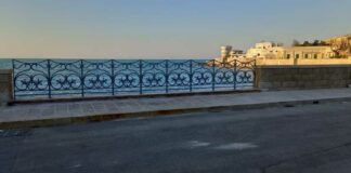 Capo Colonna: collocate le nuove ringhiere