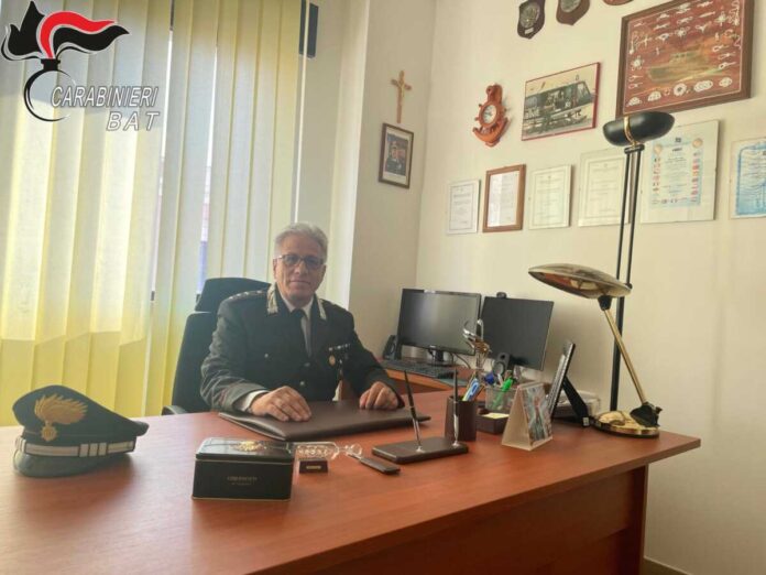 il capitano cignarella svolge oggi il suo ultimo giorno di lavoro