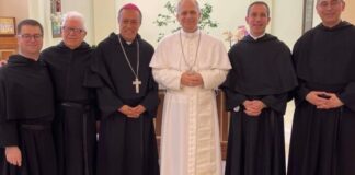 Sant’Agostino, il Papa e… “doppio” p. Pasquale: così Trani già abbraccia Leone XIV