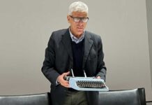 La presentazione dell’ultimo libro di Giuseppe Lupo ha aperto la mostra “Donne in Olivetti”