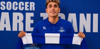 Thomas Cantone è un nuovo giocatore della Soccer Trani
