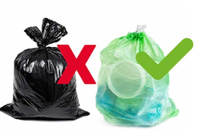 raccolta differenziata - divieto buste nere