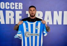 Ecco Nicola Loiodice con la maglia della Soccer Trani