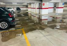Parcheggio stazione, alla prima pioggia è subito effetto piscina