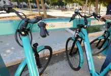 Bike sharing: inaugurate le ciclostazioni di piazza Plebiscito e piazza Marinai d’Italia